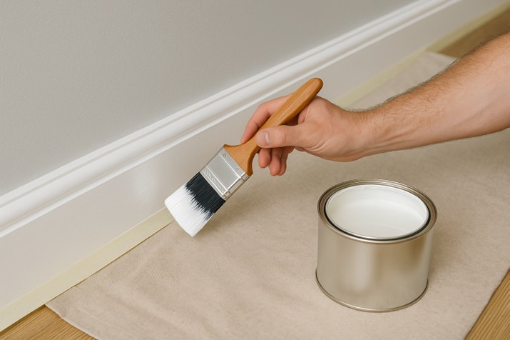 gloss painting skirting boards