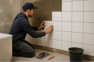 bathroom tiling experts in Woking, kitchen and bathroom tiling, home improvement projects