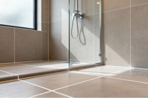 bathroom tiling experts in Woking, bathroom tiler, residential bathroom tiling project